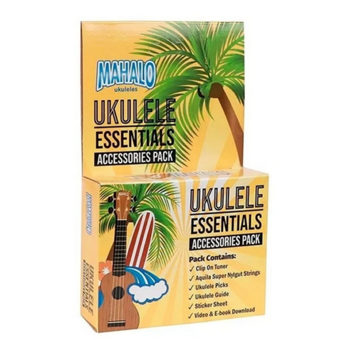 MAHALO UKULELE ACCESSORY PACK.