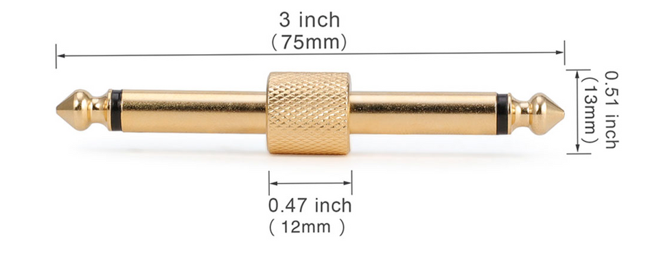 DOUBLE STRAIGHT INTERPEDAL CONNECTOR 11546A