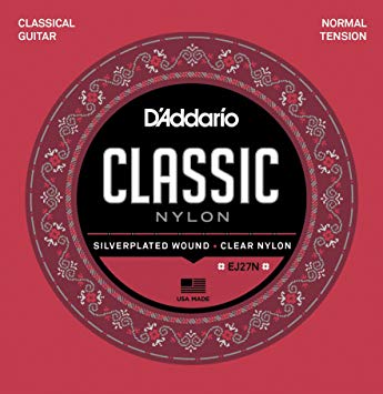 SET DE CUERDAS PARA GUITARRA CLASICA D´ADDARIO PROARTE EJ27N TENSION NORMAL