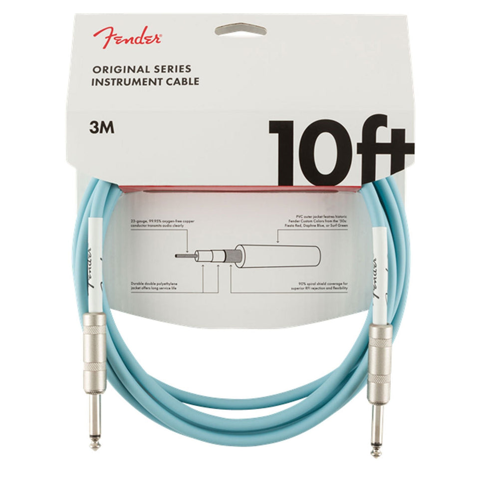 FENDER CABLE OF 3 METERS BLUE.