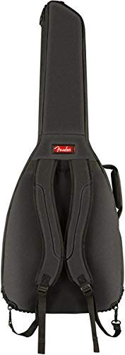 ESTUCHE PARA GUITARRA TIPO FOLK FENDER NEGRO.