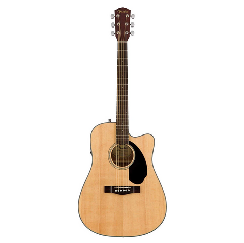 GUITARRA ELECTROACUSTICA FENDER DREADNOUGHT "CD-60SCE" NATURAL