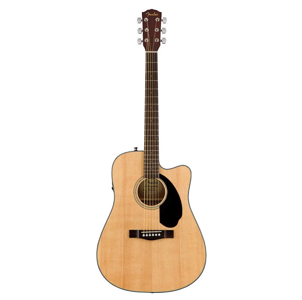 FENDER DREADNOUGHT "CD-60SCE" NATURAL ELECTROACOUSTIC GUITAR