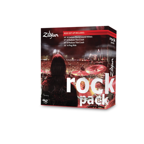 ZILDJIAN ROCK PACK CYMBAL SET