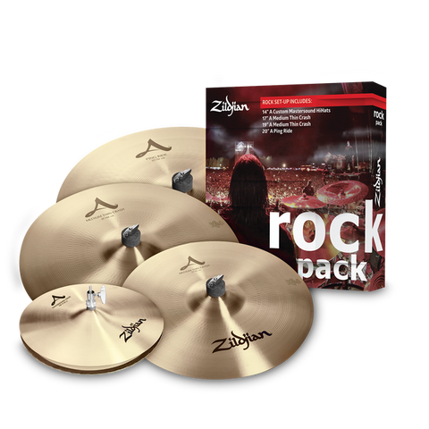 SET DE PLATILLOS ZILDJIAN ROCK PACK