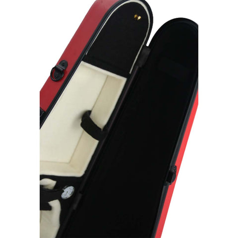 VERONA 4/4 FIBERGLASS VIOLIN CASE.