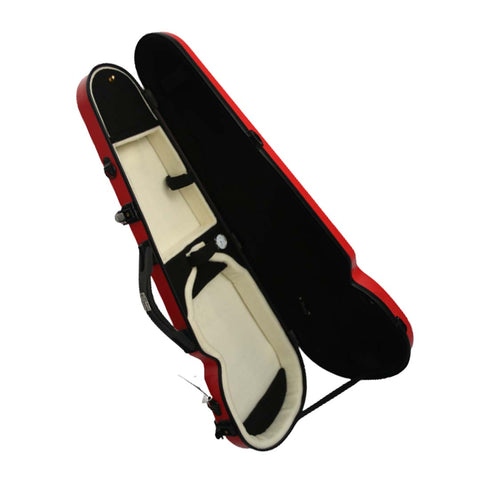 VERONA 4/4 FIBERGLASS VIOLIN CASE.