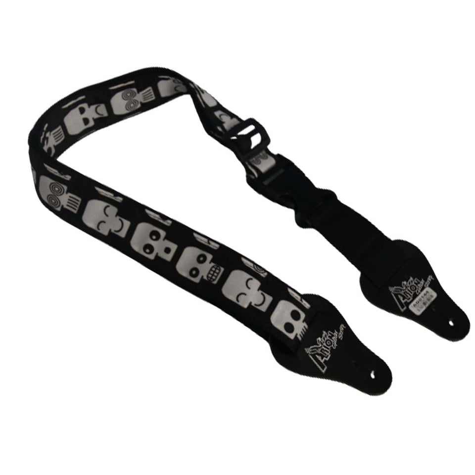 CHILDREN'S GUITAR STRAP WITH BLACK PLATE