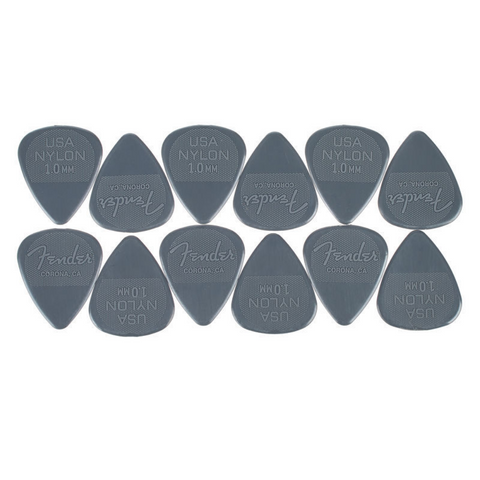 PICK FENDER NYLON 351 SHAPE 12 UND