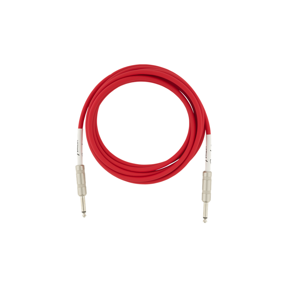 FENDER CALIFORNIA SERIES CABLE OF 3 METERS RED. 
