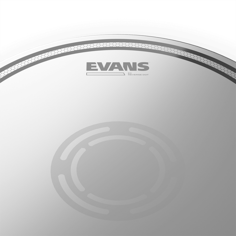 EVANS EC REVERSE DOT 14" Snare Drum Head 