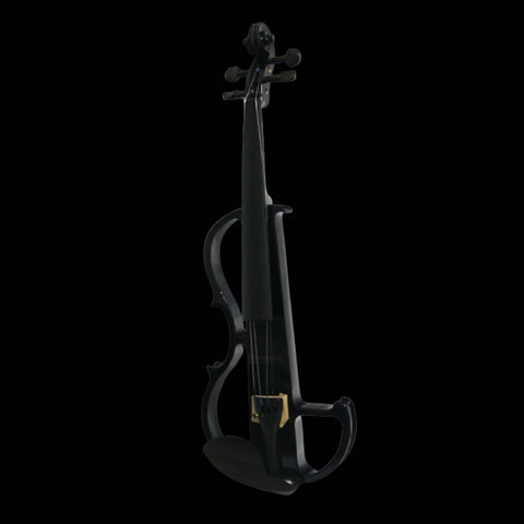 (R-25) BLACK ELECTRIC VIOLIN VE01 VERONA