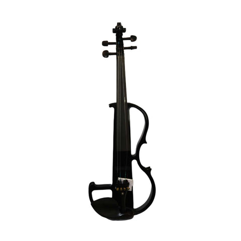 (R-25) VIOLIN ELECTRICO 4/4 NEGRO VE09 VERONA