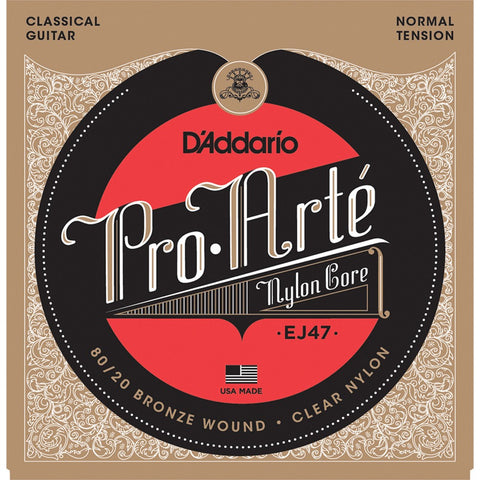 D'ADDARIO EJ47 GAUGE 80/20 ACOUSTIC GUITAR STRING SET