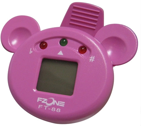 F-ZONE GUITAR TUNER ASSORTED COLORS
