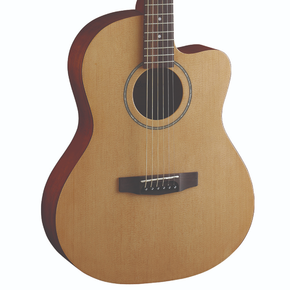 CORT JADE1 ACOUSTIC GUITAR /NATURAL /OPEN PORE /WITH CASE 