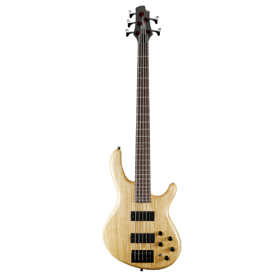 CORT ACTION DLX V AS NATURAL OPEN PORE ELECTRIC BASS 