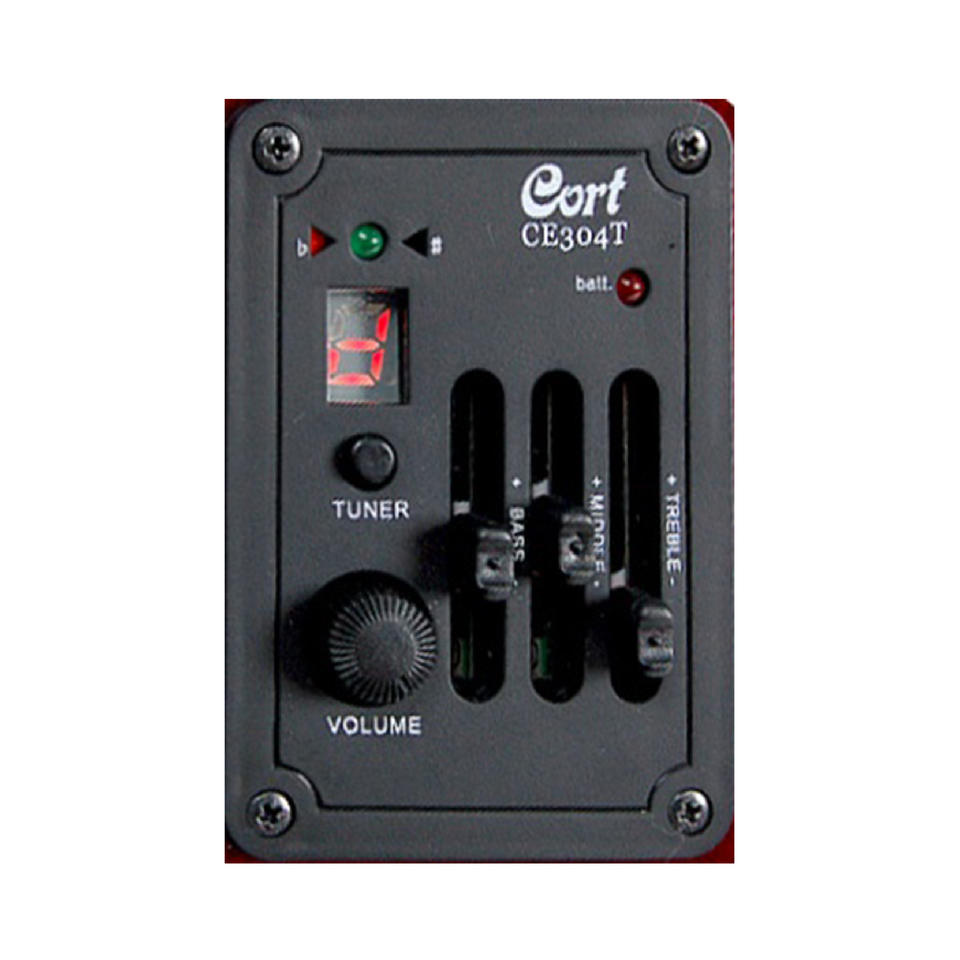 CORT MR500E ELECTROACOUSTIC GUITAR / STEEL STRINGS / COFFEE 