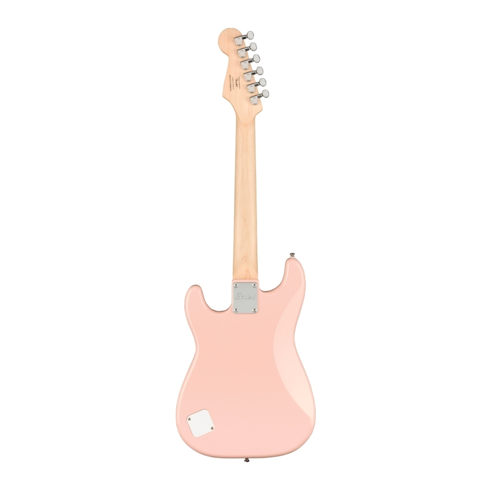 FENDER ELECTRIC GUITAR- SQUIER/ MINI STRATOCASTER/ PINK