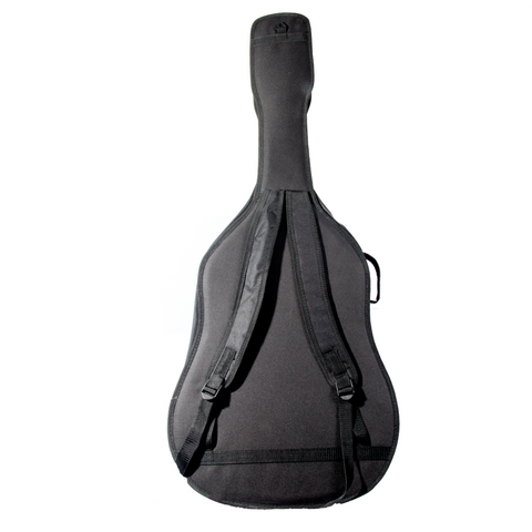 SEMI-HARD CASE FOR FOLK TYPE GUITAR.