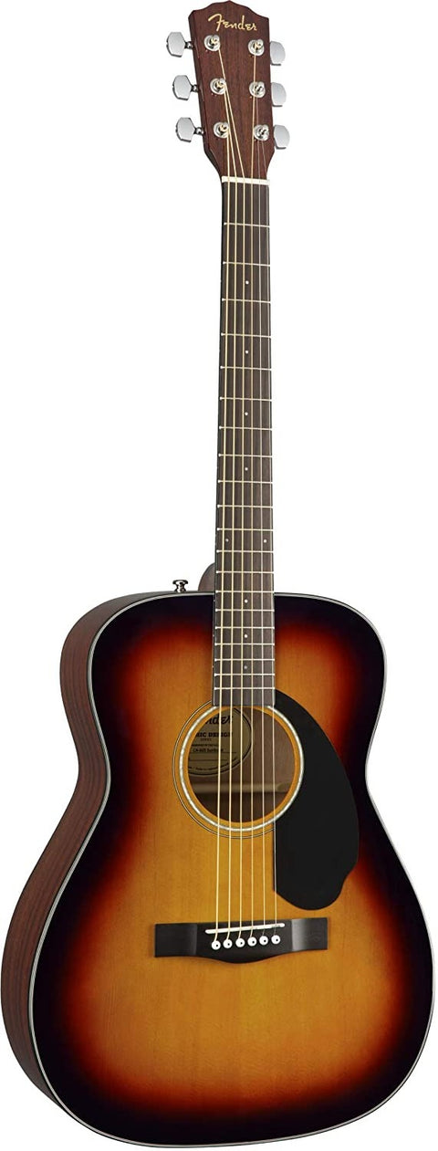 FENDER CONCERT CC-60S SUNBURST ACOUSTIC GUITAR