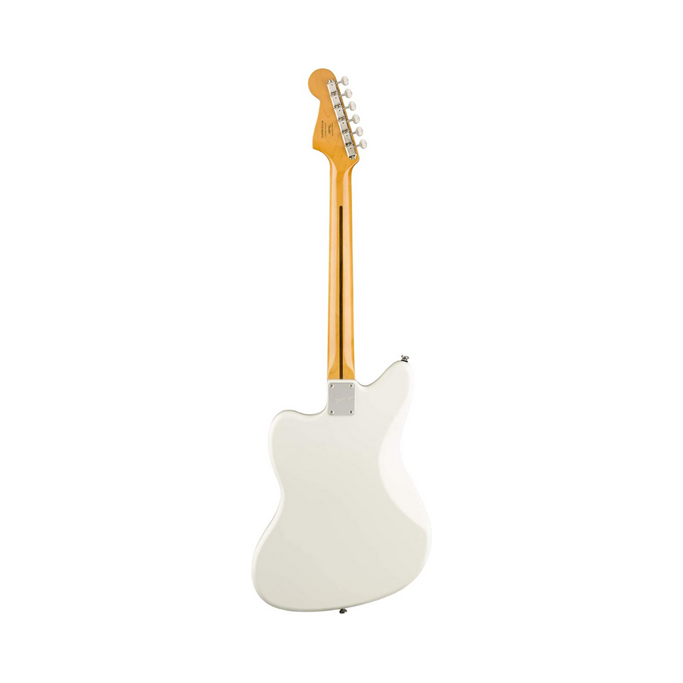 FENDER SQUIER "JAZZMASTER Classic Vibe 60s" WHITE ELECTRIC GUITAR.
