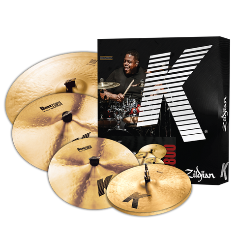 SET DE PLATILLOS ZILDJIAN K DARK (20"-18"-16"-14")