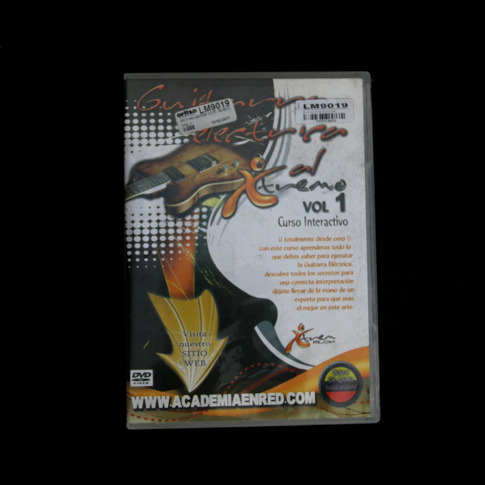 (ZR) (R-50) DVD SECRETOS GUIT. ELECT. VOL.1