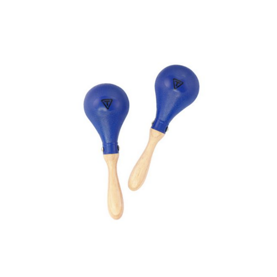 TYCOON BLUE PLASTIC MARACAS MINI HIGH-PITCHED TMPS-BL