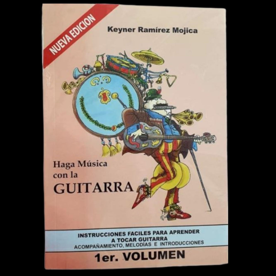 (ZR) (R-40) METODO GUITARRA KEYNER VOL 1-9