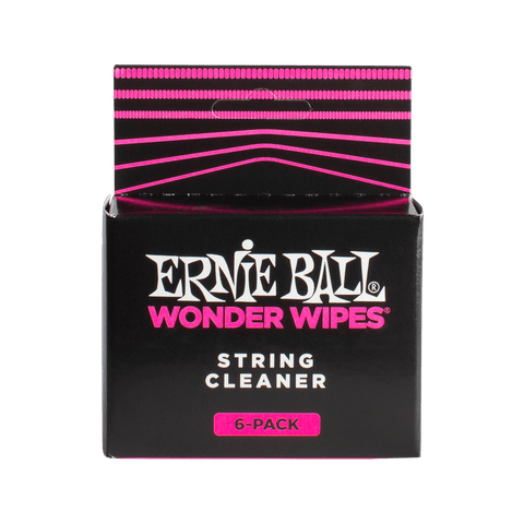 ERNIE BALL DAMP STRING CLEANING CLOTH 6 UNITS