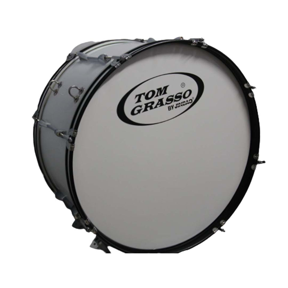 MARCHING DRUM 24""X12"" WITH JBMB-2412 TOM GRASSO" CHARGER