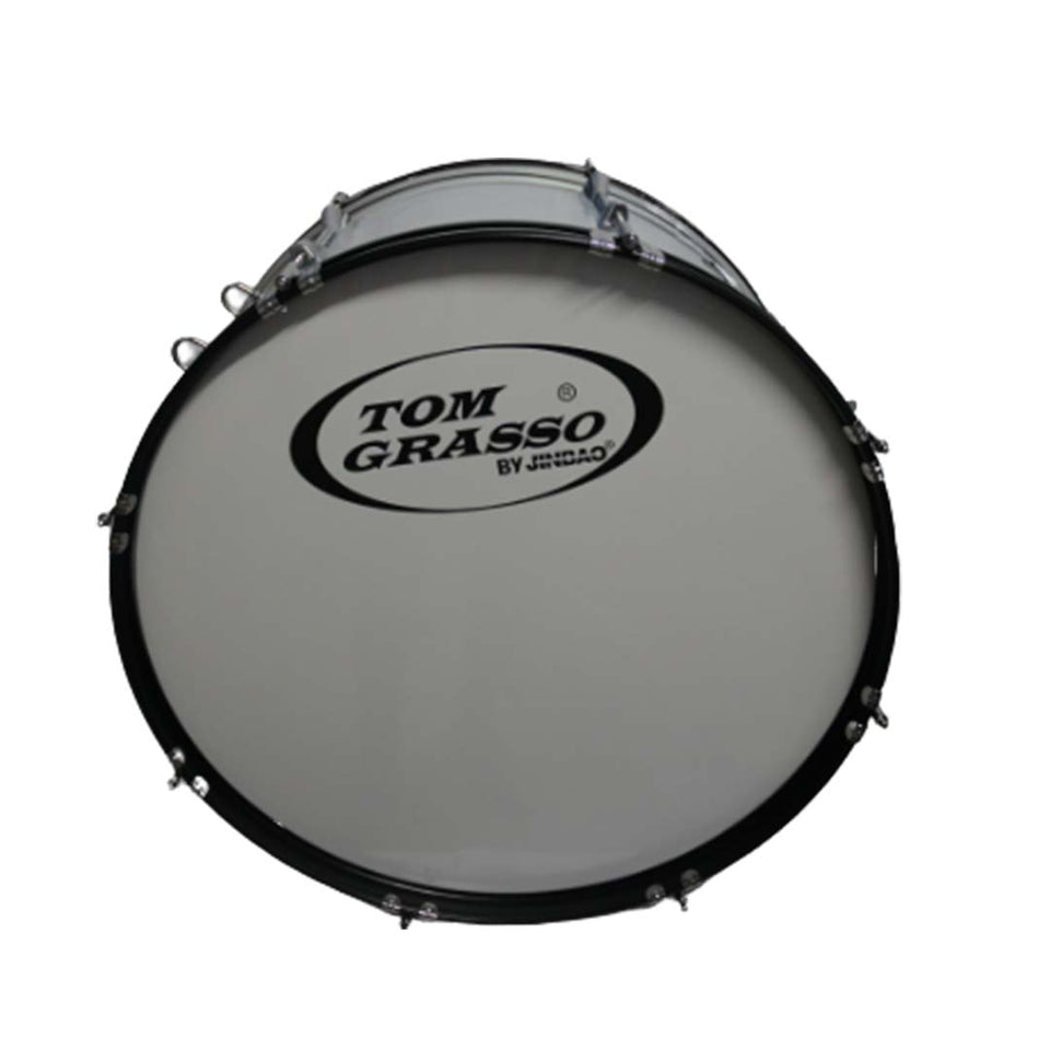 MARCHING DRUM 24""X12"" WITH JBMB-2412 TOM GRASSO" CHARGER