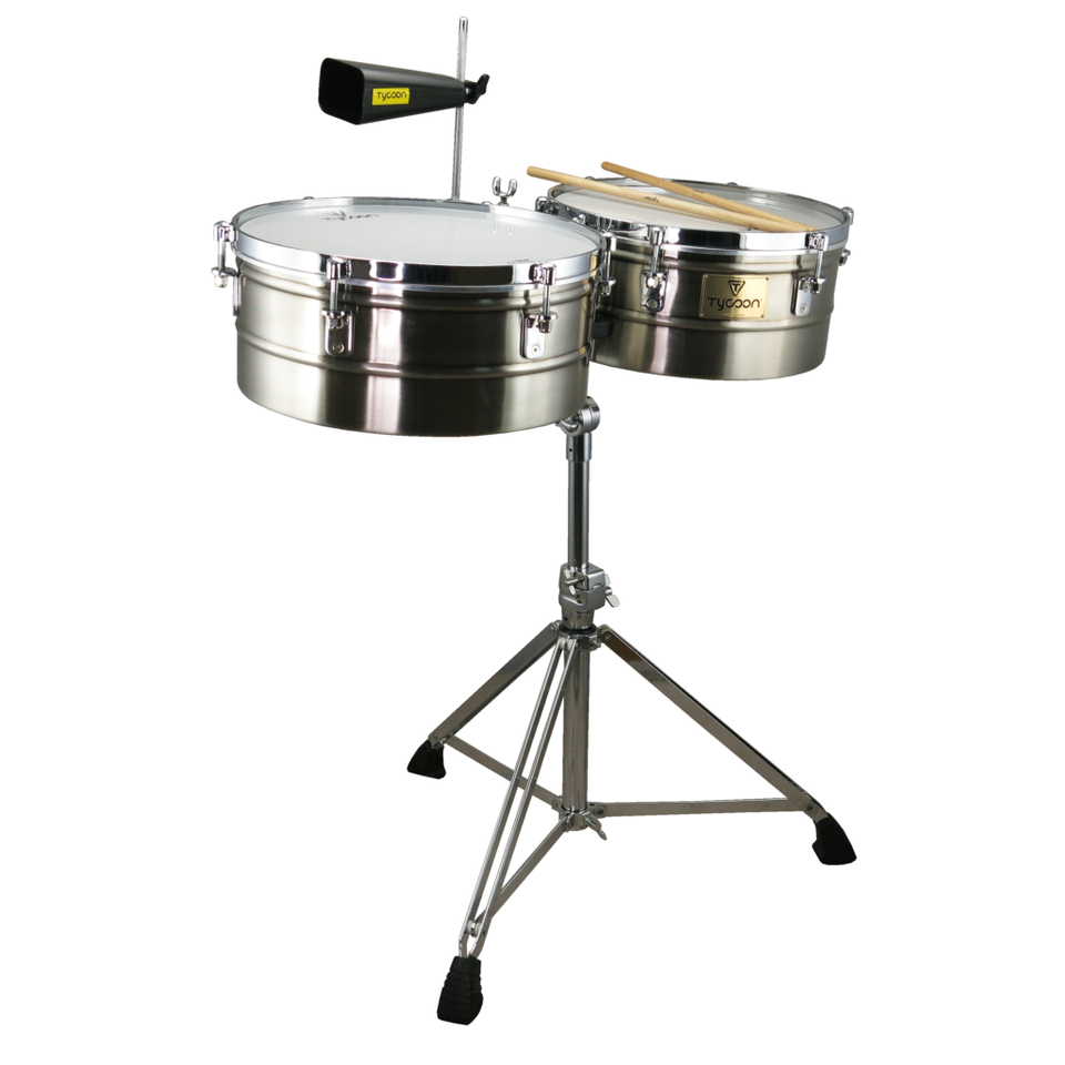 TIMBALES TYCOON 14"-15" CHROME
