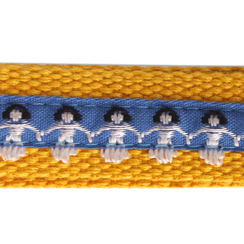 MAHALO YELLOW UKULELE STRAP 