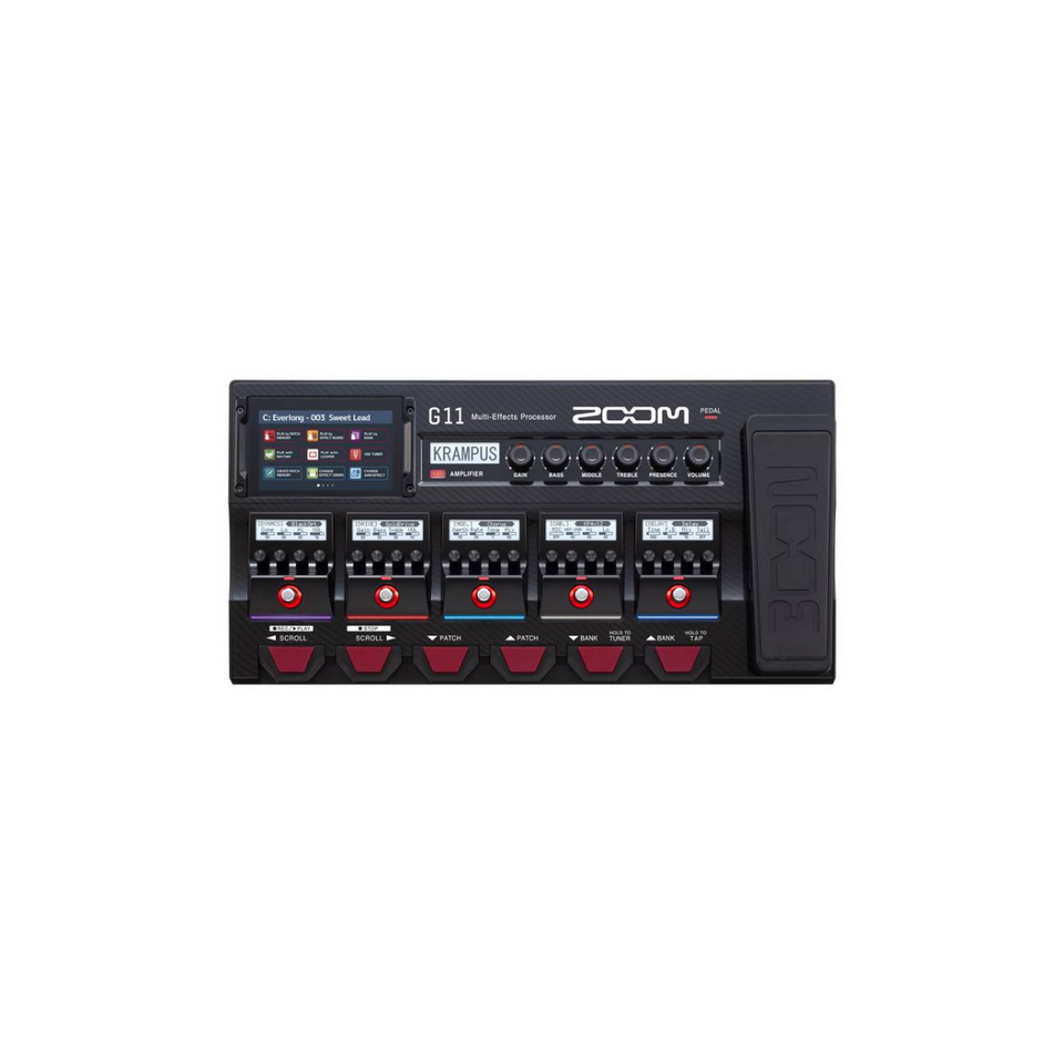 ZOOM G11 GUITAR MULTI-EFFECTS PROCESSORS