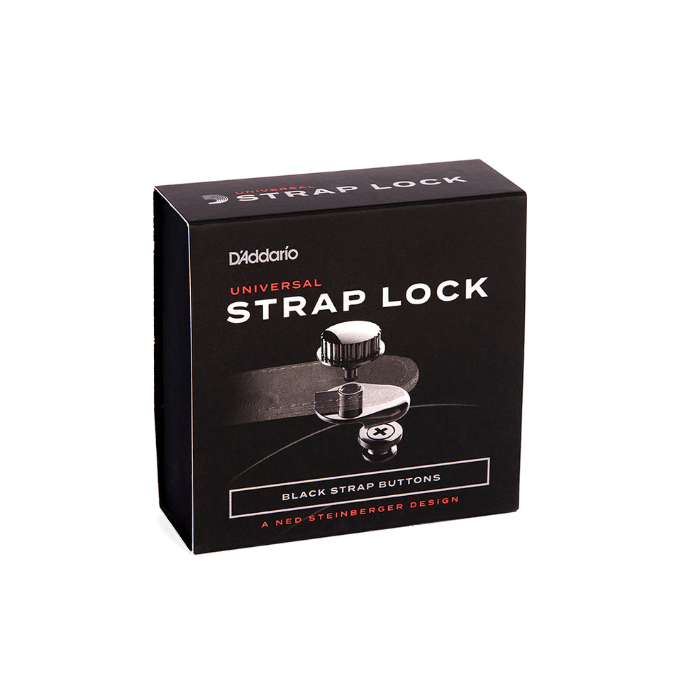 STRAP LOCK NS D'ADDARIO PW-SLS-01 BLACK