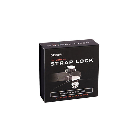 STRAP LOCK NS D'ADDARIO PW-SLS-02 / PLATEADO