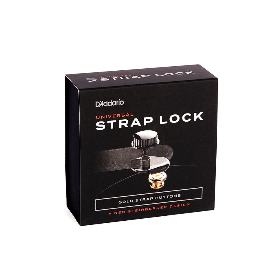STRAP LOCK NS D'ADDARIO PW-SLS-03 / DORADO