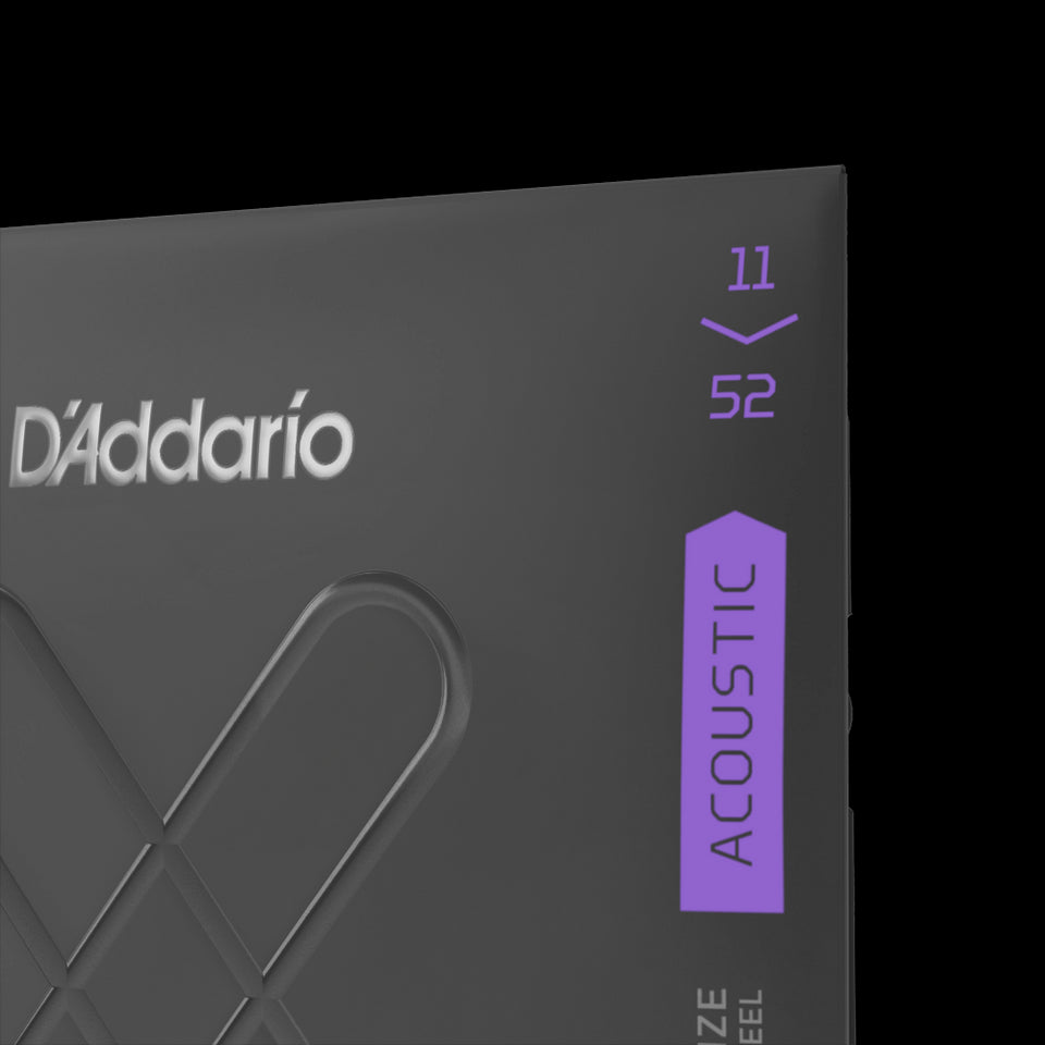 D'ADDARIO STRING SET FOR ACOUSTIC GUITAR XTAPB1152 11-52