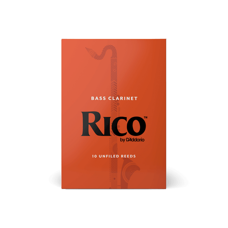 Rico Bass Clarinet Reed #2.0 Und