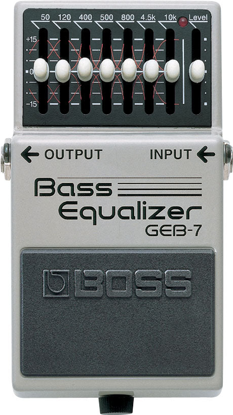 EQUALIZATION PEDAL FOR BOSS GEB-7 ELECTRIC BASS