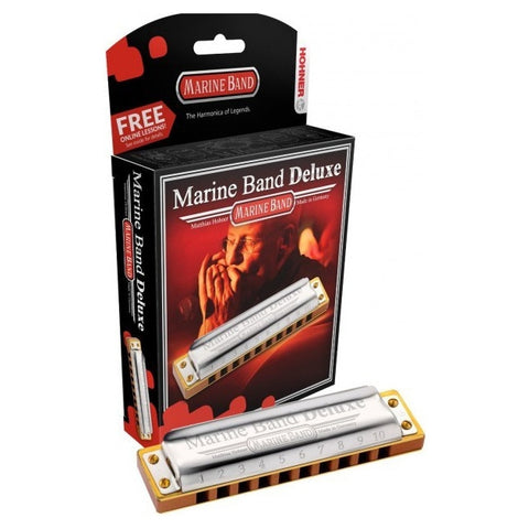 HARMONICA MARINE BAND DELUXE HOHNER TONE C