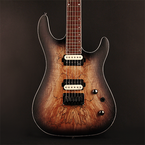 GUITARRA ELECTRICA CORT KX300 / Burst Natural / Poro Abierto