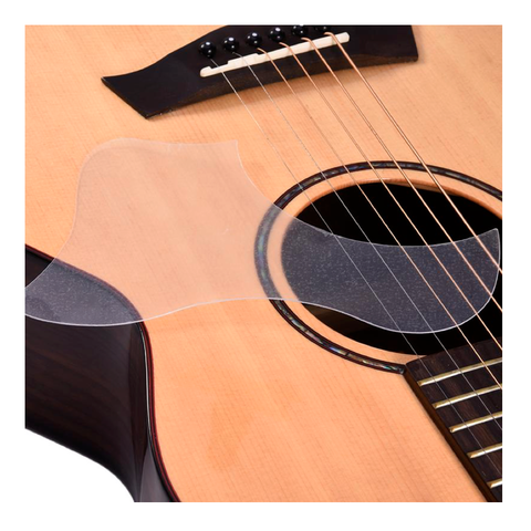 ADHERABLE PROTECTOR FOR TRANSPARENT ACOUSTIC GUITAR.