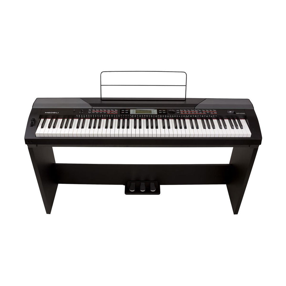 BASE MADERA PARA PIANO DIGITAL MEDELI ST430