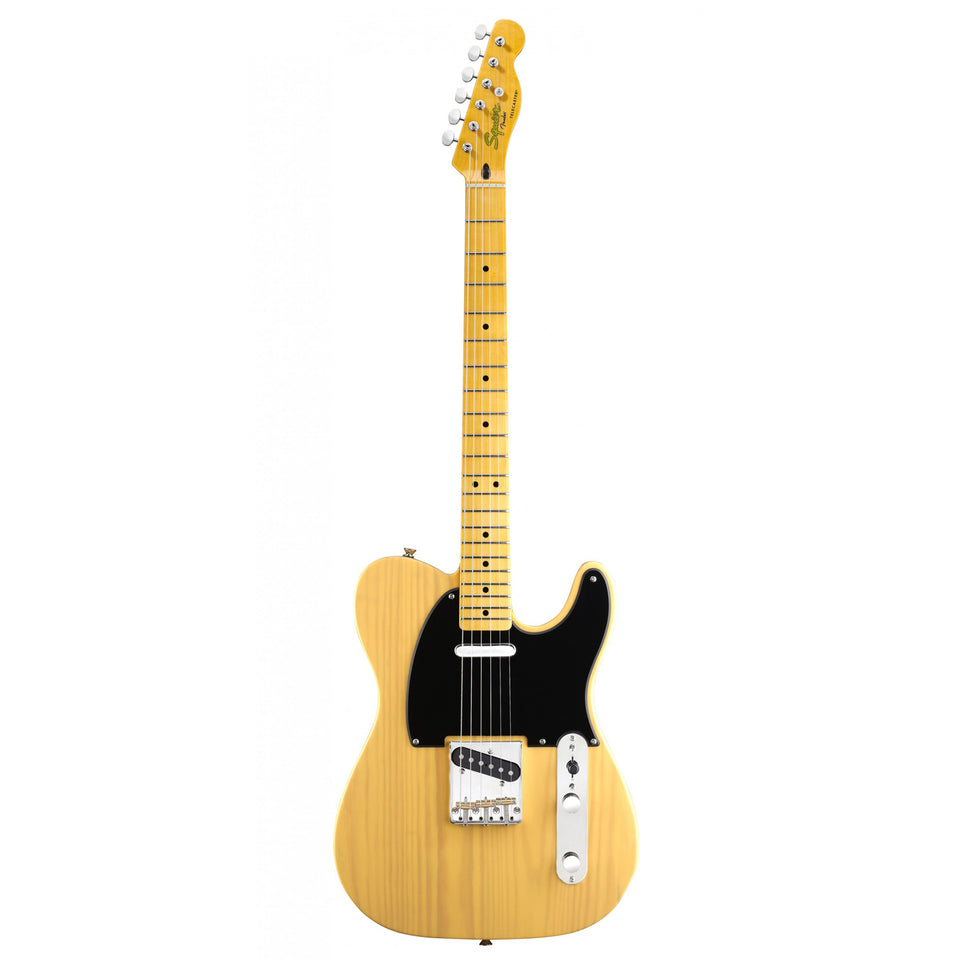 ELECTRIC GUITAR TELECASTER VINTAGE EDITION ANNIVERSARY 40TH SQUIER SATIN BLONDE